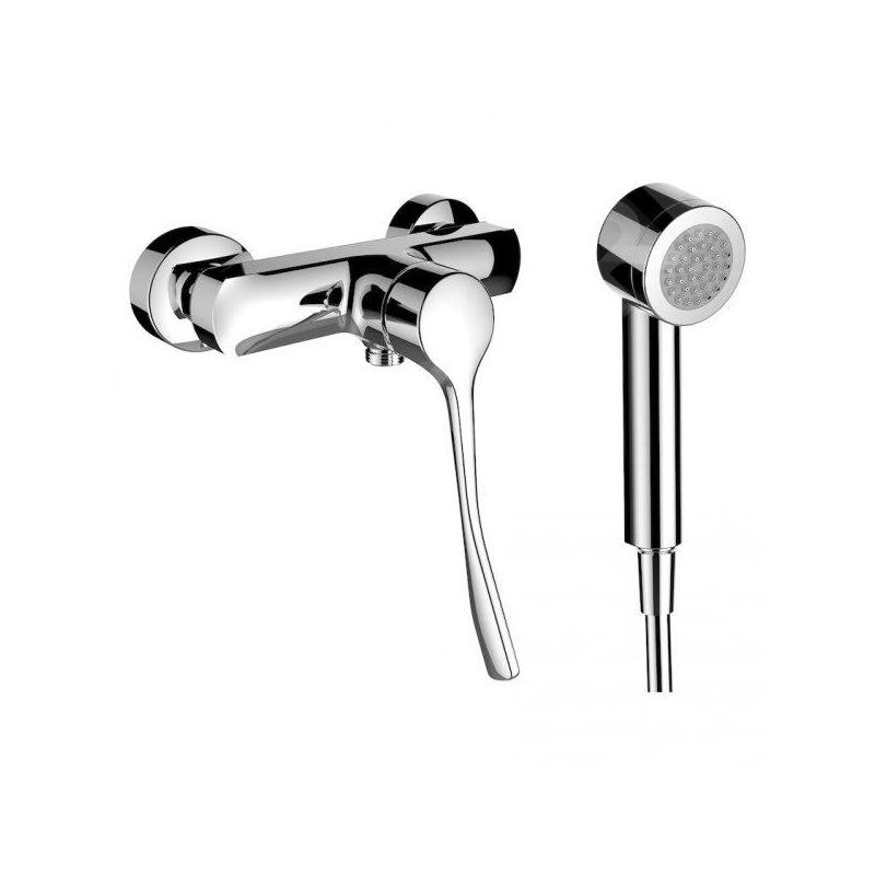 Laufen Citypro - Mitigeur de douche mural avec pomme de douche, chrome HF500952100694