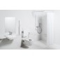 Laufen Citypro - Mitigeur de douche mural avec pomme de douche, chrome HF500952100694