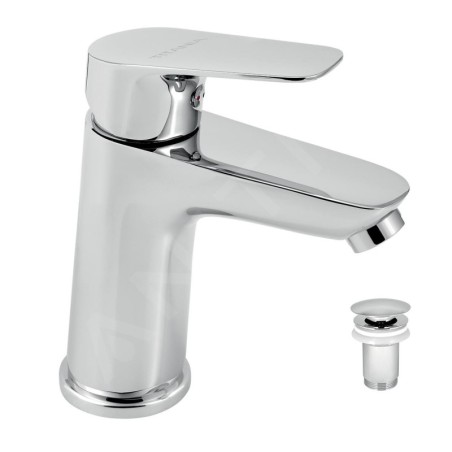Novaservis Titania Pure - Mitigeur de lavabo avec bonde Click-Clack, chrome 90303,0