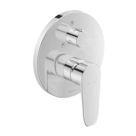Duravit B.1 - Mitigeur de douche encastré, pour 2 sorties, chrome B14210012010
