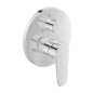 Duravit B.1 - Mitigeur de douche encastré, pour 2 sorties, chrome B14210012010