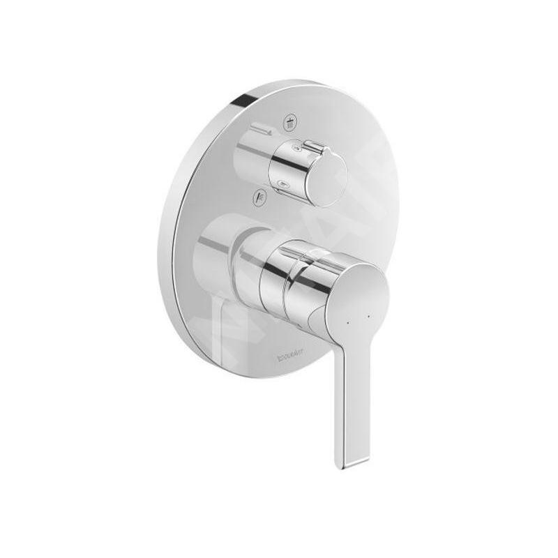 Duravit B.2 - Mitigeur de douche encastré, pour 2 sorties, chrome B24210012010