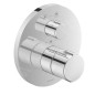 Duravit C.1 - Mitigeur thermostatique de douche encastré, pour 2 appareils, chrome C14200014010