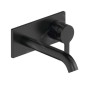 Duravit C.1 - Mitigeur de lavabo encastré, noir mat C11070003046