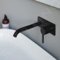 Duravit C.1 - Mitigeur de lavabo encastré, noir mat C11070003046