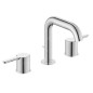 Duravit C.1 - Mitigeur de lavabo avec vidage, installation de 3 trous, chrome C11060005010