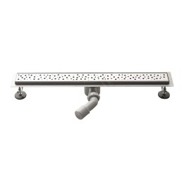 Aqualine Canniveaux - Caniveau de douche en inox 800x110x90 mm NO3180