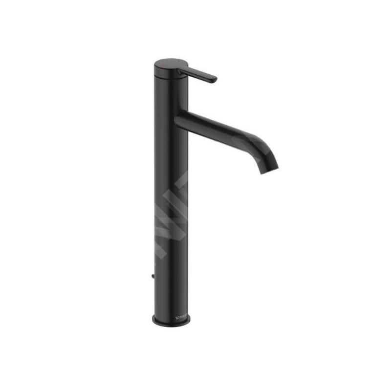 Duravit C.1 - Mitigeur de lavabo avec vidage, noir mat C11040001046