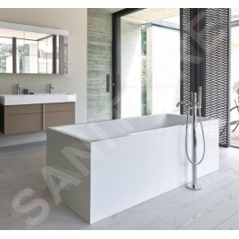 Duravit C.1 - Mitigeur de baignoire au sol, avec accessoires, chrome C15250000010