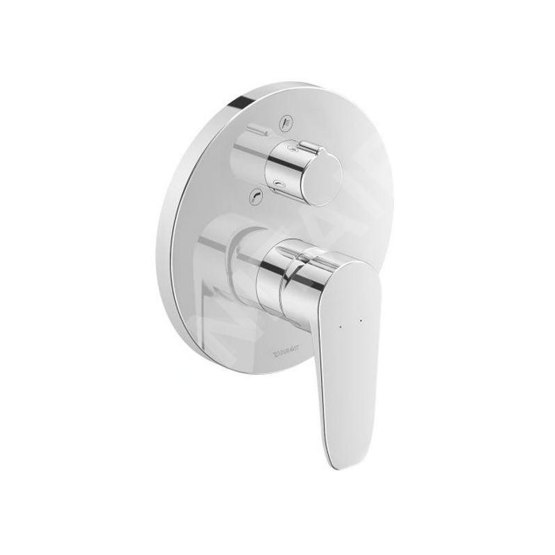 Duravit B.1 - Mitigeur de baignoire encastré, pour 2 sorties, chrome B15210018010
