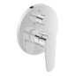 Duravit B.1 - Mitigeur de baignoire encastré, pour 2 sorties, chrome B15210018010