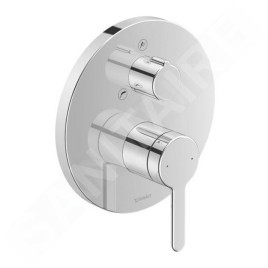 Duravit C.1 - Mitigeur de baignoire encastré, pour 2 sorties, chrome C15210012010