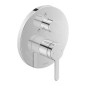 Duravit C.1 - Mitigeur de baignoire encastré, pour 2 sorties, chrome C15210012010