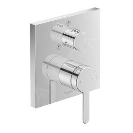 Duravit C.1 - Mitigeur de baignoire encastré, pour 2 sorties, chrome C15210017010