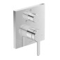Duravit C.1 - Mitigeur de baignoire encastré, pour 2 sorties, chrome C15210017010