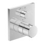 Duravit C.1 - Mitigeur thermostatique de baignoire encastré, pour 2 sorties, chrome C15200013010