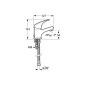 Jika Talas - Mitigeur de lavabo, chrome H3111N10041101