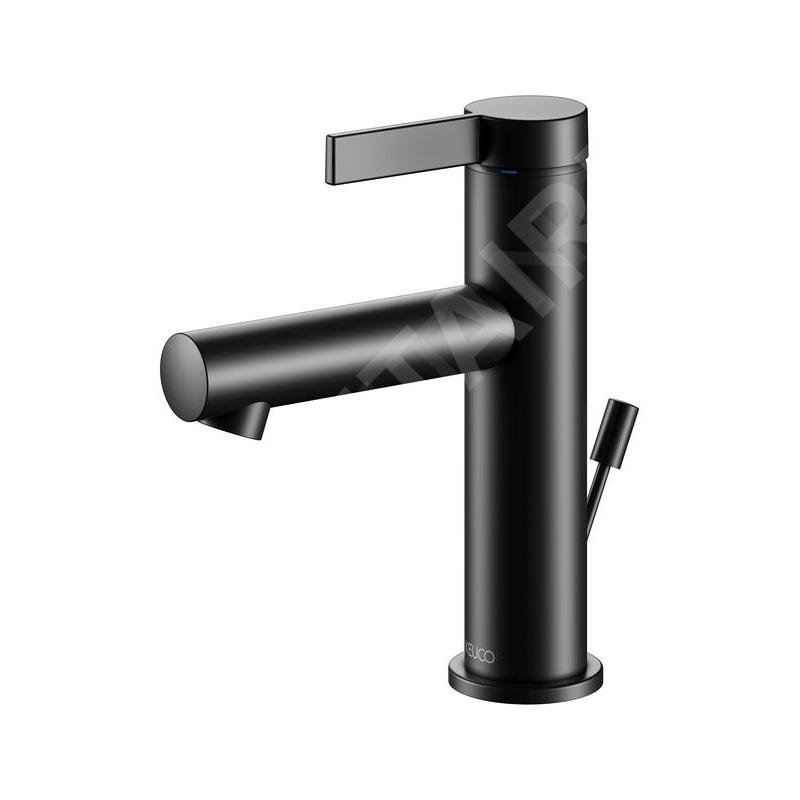 Keuco IXMO - Mitigeur de lavabo avec vidage, noir mat 59502371000