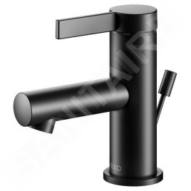 Keuco IXMO - Mitigeur de lavabo avec vidage, noir mat 59504371000