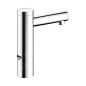 Keuco IXMO - Mitigeur de lavabo électronique avec contrôle de la température, alimentation réseau, chrome 59512011100