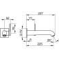 Keuco IXMO - Mitigeur de lavabo encastré, chrome 59516011202