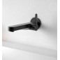Keuco IXMO - Mitigeur de lavabo encastré, noir mat 59516370301