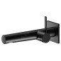 Keuco IXMO - Mitigeur de lavabo encastré, noir mat 59516371102