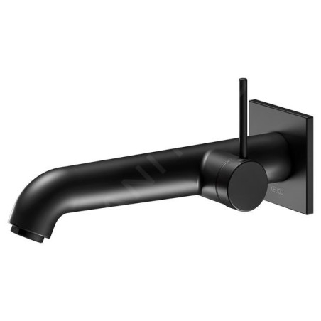 Keuco IXMO - Mitigeur de lavabo encastré, noir mat 59516371202
