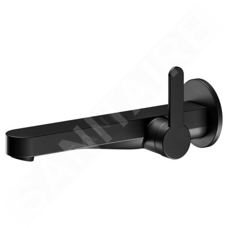 Keuco IXMO - Mitigeur de lavabo encastré, noir mat 59516371301