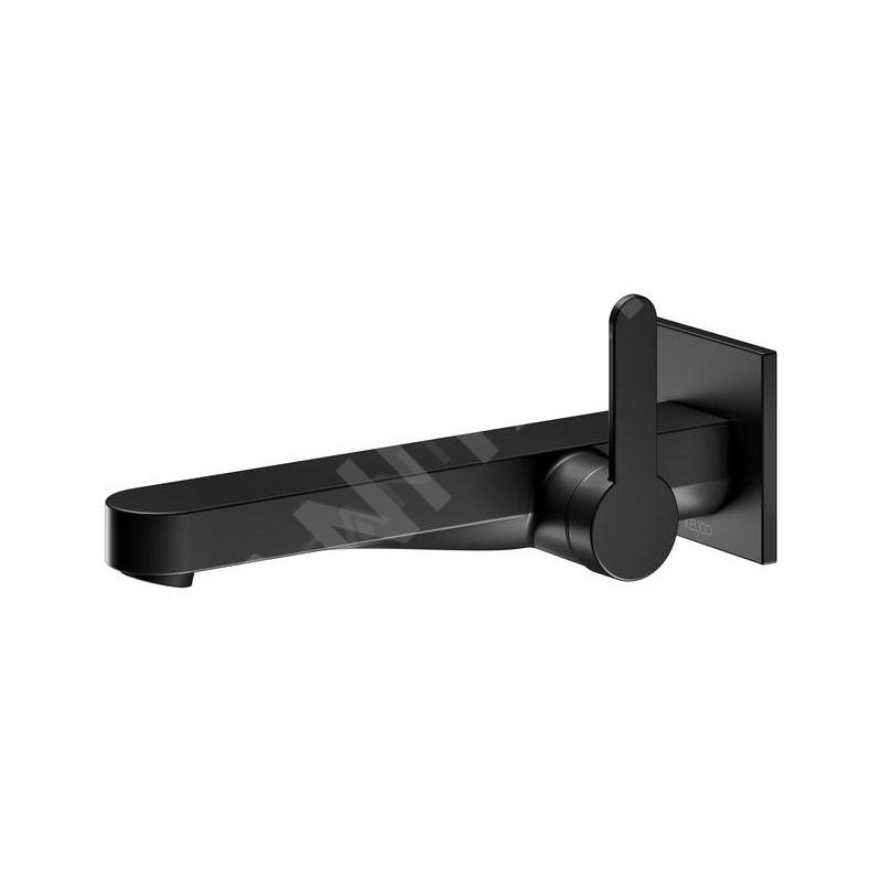 Keuco IXMO - Mitigeur de lavabo encastré, noir mat 59516371302