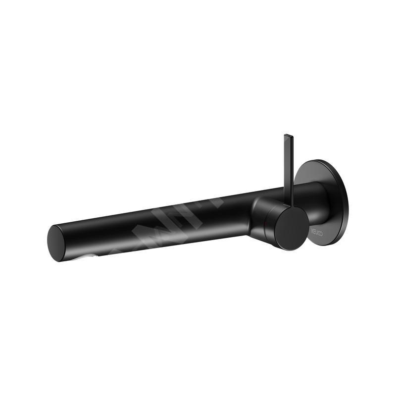 Keuco IXMO - Mitigeur de lavabo encastré, noir mat 59516372101