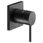 Keuco IXMO - Mitigeur de douche encastré, noir mat 59551370202