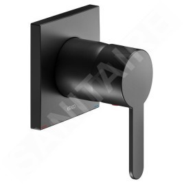 Keuco IXMO - Mitigeur de douche encastré, noir mat 59551370302