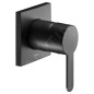 Keuco IXMO - Mitigeur de douche encastré, noir mat 59551370302