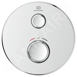 Ideal Standard CeraTherm Navigo - Mitigeur de douche thermostatique encastré, chrome A7295AA