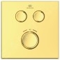 Ideal Standard CeraTherm Navigo - Mitigeur de douche thermostatique encastré pour 2 sorties, Brushed Gold A7302A2