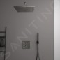 Ideal Standard CeraTherm Navigo - Mitigeur de douche thermostatique encastré pour 2 sorties, Magnetic Grey A7302A5