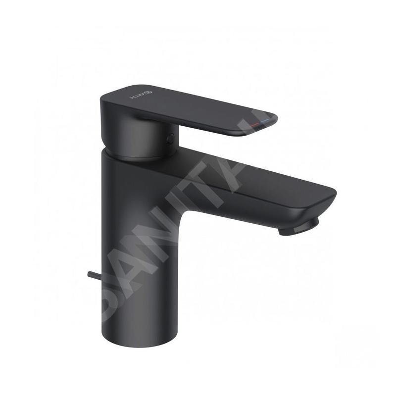 Kludi Pure&Style - Mitigeur de lavabo avec vidage, noir mat 402903975