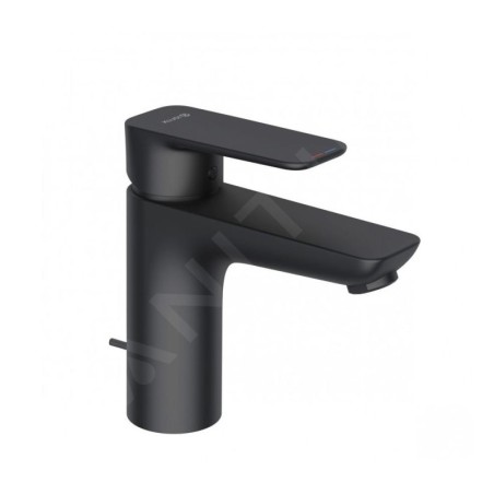Kludi Pure&Style - Mitigeur de lavabo avec vidage, noir mat 402903975