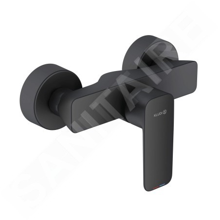 Kludi Pure&Style - Mitigeur de douche, noir mat 408413975
