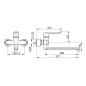 Hansa Clinica - Mitigeur de lavabo, chrome 01546286