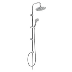 Novaservis Sets de douche - Colonne de douche, douche de tête et douche à main avec support et flexible, hauteur 1060 mm,