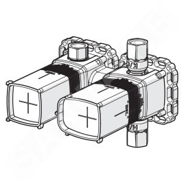 Hansa Matrix - Corps d'encastrement 44030100