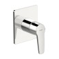 Hansa Polo - Mitigeur de douche encastré, chrome 50619193