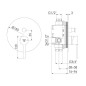 Steinberg 260 - Mitigeur encastré pour 2 appareils, chrome 260 2103 3