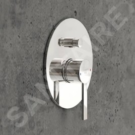 Steinberg 260 - Mitigeur encastré pour 2 appareils, chrome 260 2103 3