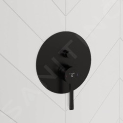 Steinberg 260 - Mitigeur encastré pour 2 appareils, noir mat 260 2103 3 S