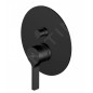 Steinberg 280 - Mitigeur encastré pour 2 appareils, noir mat 280 2103 3 S