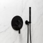 Steinberg 280 - Mitigeur encastré pour 2 appareils, noir mat 280 2103 3 S