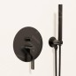 Steinberg 280 - Mitigeur encastré pour 2 appareils, noir mat 280 2103 3 S